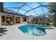 Screened-in pool and patio area, perfect for outdoor entertaining and relaxation at 14019 Nighthawk Ter, Lakewood Ranch, FL 34202