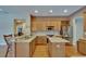 Kitchen features a center island, stainless appliances, and plenty of counterspace at 15724 Ibisridge Dr, Lithia, FL 33547