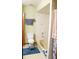 Full bathroom with tub-shower combo featuring a toilet and tile accents at 16536 Caldwell Ln, Spring Hill, FL 34610