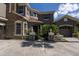 Well-maintained home with a stone chimney and garage at 16637 Ashton Green Dr, Lutz, FL 33558