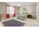 Bright bedroom with carpet, window and neutral walls at 1750 Arabian Ln, Palm Harbor, FL 34685