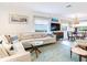 Bright and airy living room with comfortable seating, hardwood floors, and ample natural light at 246 22Nd Ne Ave, St Petersburg, FL 33704