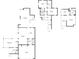 Detailed floor plan layout of the home, highlighting room dimensions and overall layout at 3130 Walnut Ne St, St Petersburg, FL 33704