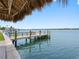 Dock with a place to tie up your boat and easily access the open water at 326 176Th Avenue Cir, Redington Shores, FL 33708