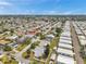 An aerial view showcasing a vast residential area with well-maintained homes and neatly arranged streets at 3716 Carioca Rd, Holiday, FL 34691