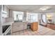 This kitchen has white countertops, ample storage and stainless steel appliances at 3716 Carioca Rd, Holiday, FL 34691