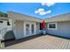Spacious deck offers great outdoor living, with weather-resistant floorboards, and sturdy fencing at 3801 Huntington Ne St, St Petersburg, FL 33703