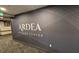 Fitness center entryway with modern design, featuring the 'Ardea' logo at 4872 Silverthorne Ct, Oldsmar, FL 34677