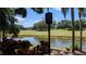 Enjoy picturesque views of the lush golf course and serene pond from this property at 4872 Silverthorne Ct, Oldsmar, FL 34677