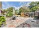 Outdoor living featuring a backyard patio and seating area at 5101 13Th S Ave, Gulfport, FL 33707