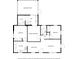Detailed floor plan featuring bedrooms, bathrooms, kitchen, living spaces, and screened porch at 5932 Mckee Lake N Dr, St Petersburg, FL 33709