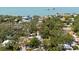 Beautiful aerial view of the property surrounded by mature trees, offering a private and secluded feel at 8239 26Th N Ave, St Petersburg, FL 33710