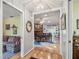 Open layout of the living, dining and Gathering rooms at 1703 Ryan Dr, Lutz, FL 33549