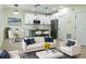 Living space with an open floor plan, modern kitchen and stainless steel appliances at 12484 Cross St, Largo, FL 33773