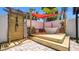 Outdoor spa featuring a soaking tub, a shower, a wooden deck, and privacy screens at 1710 Shore Acres Ne Blvd, St Petersburg, FL 33703