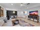 Open-concept layout showcasing a living room flowing into a dining area and a modern kitchen at 1710 Shore Acres Ne Blvd, St Petersburg, FL 33703