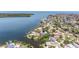 Beautiful waterfront house with lush greenery and surrounding neighborhood at 1811 Bayou Grande Ne Blvd, St Petersburg, FL 33703