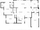 Detailed floor plan showcasing the layout of the home, including living spaces, bedrooms, and the garage at 1819 Bayou Grande Ne Blvd, St Petersburg, FL 33703