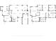 Floorplan with approximate room measurements and layout of first floor at 1819 Bayou Grande Ne Blvd, St Petersburg, FL 33703
