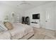 This main bedroom offers ample storage, ceiling fan and large windows for natural lighting at 1940 Floresta View Dr, Tampa, FL 33618