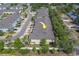 Aerial view of the community with well-maintained landscaping and close proximity to amenities at 2013 Sunset Wind Loop, Oldsmar, FL 34677