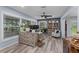 Well-appointed office area with ample storage, natural light, and serene views for an inspiring workspace at 297 Lakeview Dr, Tarpon Springs, FL 34689
