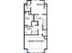 Floor plan showcasing the third-floor bedrooms, bathrooms, and utility room at 3101 4Th N Ter, St Petersburg, FL 33713