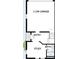 First-floor plan showcasing a two-car garage, study, entry, and bathroom at 3101 4Th N Ter, St Petersburg, FL 33713