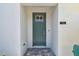 Stylish front door with a modern design and a welcoming entrance at 3101 4Th N Ter, St Petersburg, FL 33713