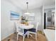 A bright eat-in kitchen area features an adjacent dining area at 35149 Wagner Way, Zephyrhills, FL 33541