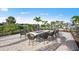 Outdoor fire pit surrounded by comfortable seating, perfect for evening gatherings under the sky at 6017 Silver Grass Ct, Nokomis, FL 34275