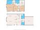 Detailed floor plan of the home's layout, including the living room, kitchen, and bedrooms at 624 51St N Ave, St Petersburg, FL 33703