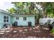 Spacious backyard with stepping stones and potential for customization at 7842 15Th N Way, St Petersburg, FL 33702