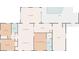Detailed floorplan showcasing the layout of the home, including bedrooms and living areas at 7842 15Th N Way, St Petersburg, FL 33702