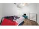 This bedroom offers carpet and a ceiling fan at 8407 Hunters Fork Loop, Ruskin, FL 33573