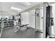 Exercise room featuring weight-lifting equipment, offering residents a convenient fitness option at 1 Key Capri # 502E, Treasure Island, FL 33706