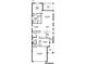 Detailed floor plan layout showcasing the dimensions and arrangement of the rooms at 11375 Boundless Ter, Venice, FL 34293