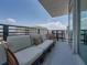 Enjoy the fresh air and cityscape from this condo's inviting outdoor balcony at 1208 E Kennedy Blvd # 914, Tampa, FL 33602