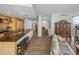 Open-concept living space featuring a gourmet kitchen flowing into a comfortable living room at 1208 E Kennedy Blvd # 914, Tampa, FL 33602