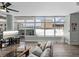 Open living room floor plan with floor-to-ceiling windows and lots of natural light at 1208 E Kennedy Blvd # 914, Tampa, FL 33602