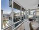 Condo balcony with a lounge, city views, and floor-to-ceiling windows for indoor/outdoor living at 1208 E Kennedy Blvd # 914, Tampa, FL 33602