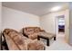 Cozy living room with comfortable seating and a decorative coffee table at 1984 Hawks View Dr, Ruskin, FL 33570
