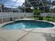Inviting screened-in pool area perfect for relaxation and entertaining with lush backyard view at 2213 Towering Oaks Cir, Seffner, FL 33584