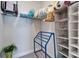 Organized closet offering shelving and space for storage solutions at 3603 Woodmont Dr, Parrish, FL 34219