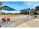Community park area features a soccer field, seating, and sunshades at 3603 Woodmont Dr, Parrish, FL 34219
