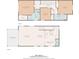 Floor plan of both the first and second floors of the home at 4815 Barnstead Dr, Riverview, FL 33578