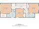 Layout of the second floor featuring three bedrooms and two bathrooms at 4815 Barnstead Dr, Riverview, FL 33578
