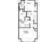 Upstairs floorplan featuring the owner's retreat, owner's bath, second bedroom, and utility room at 6605 N Nebraska Ave # 6, Tampa, FL 33604