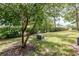 Shady backyard with grass and mature trees for a relaxing outdoor space at 8064 Brentwood Rd, Seminole, FL 33777