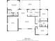 Floor plan showcasing layout with 3 bedrooms, living areas, kitchen, garage, and sunroom at 1301 62Nd S Ter, St Petersburg, FL 33705